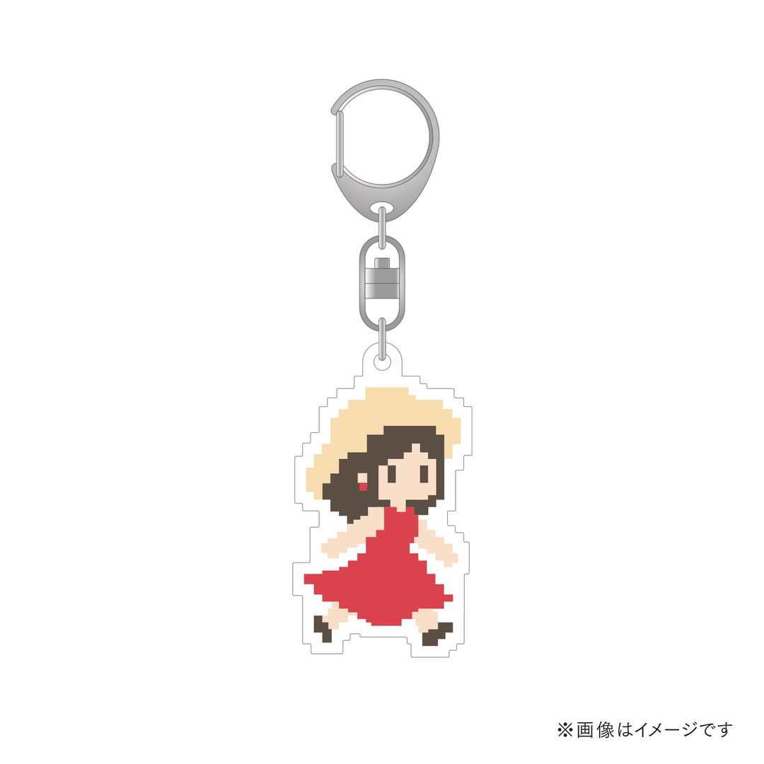 ワインが飲みたいあかりさんキーホルダー！