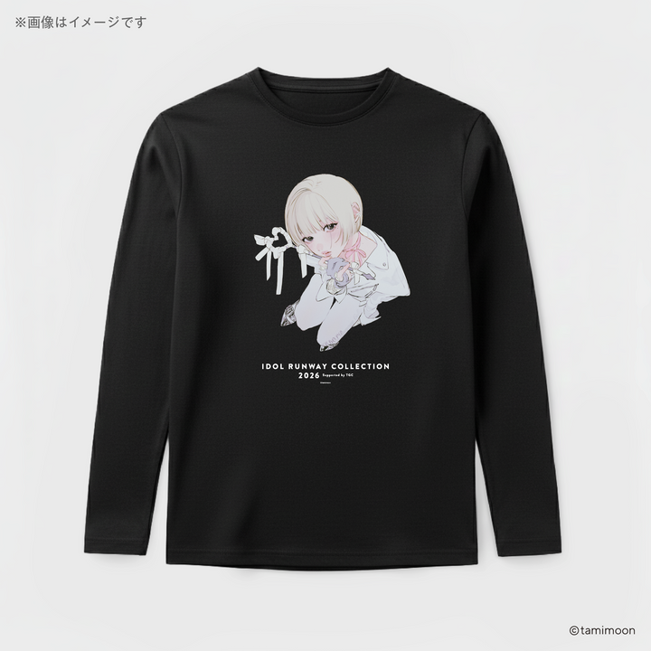 tamimoon Collaboration Long T-Shirt Black